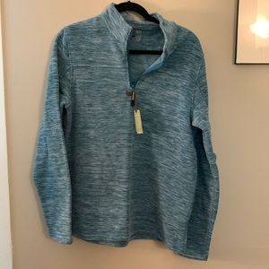 Rope outdoor fleece turtleneck